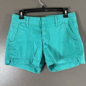 Elle Paris Womens Shorts Sz 4 Comfort Solid Casual Size Excellent